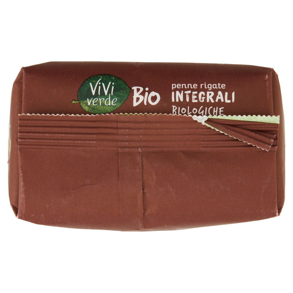 PASTA DI SEMOLA PENNE RIGATE INTEGRALI VIVIVERDE COOP G500 - 3