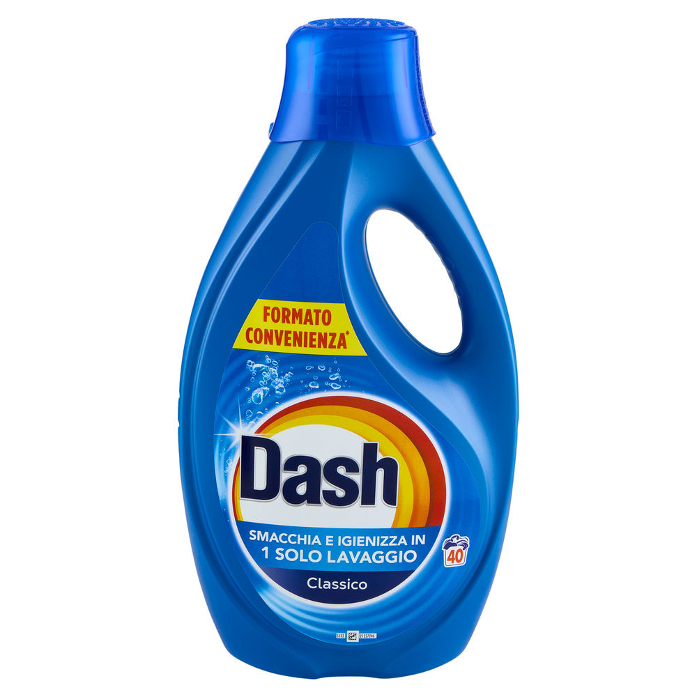 DETERSIVO LAVATRICE LIQUIDO DASH REGOLARE 40LAV L 1,8 - 7