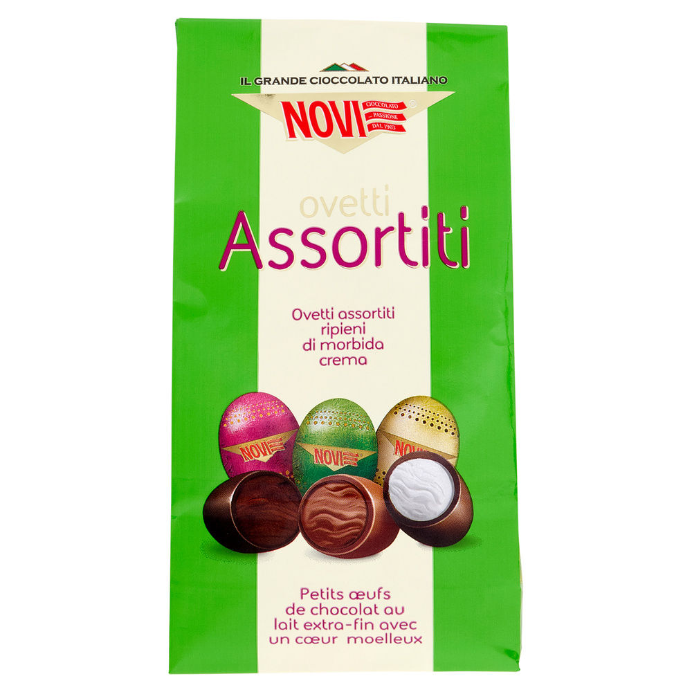OVETTI RIPIENI ASSORTITI NOVI BUSTA G 160 - 1