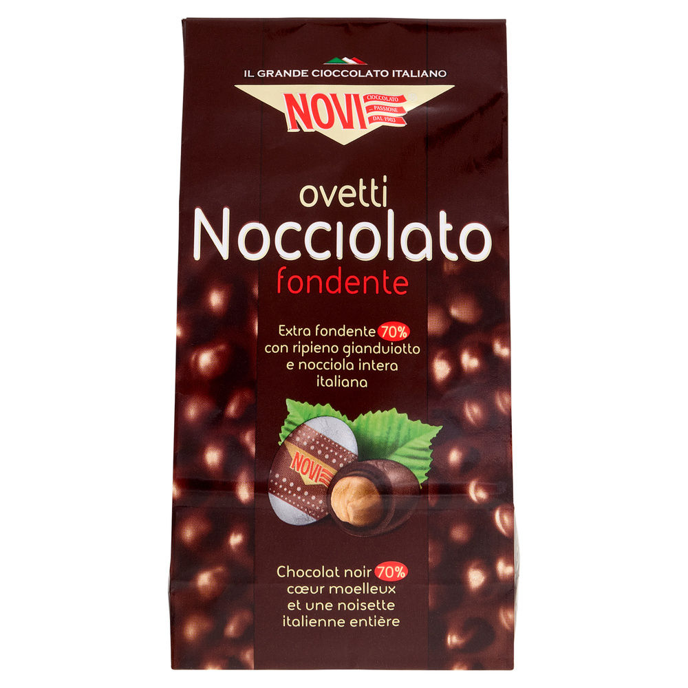 OVETTI NOCCIOLATO FONDENTE NOVI BUSTA G 145 - 1