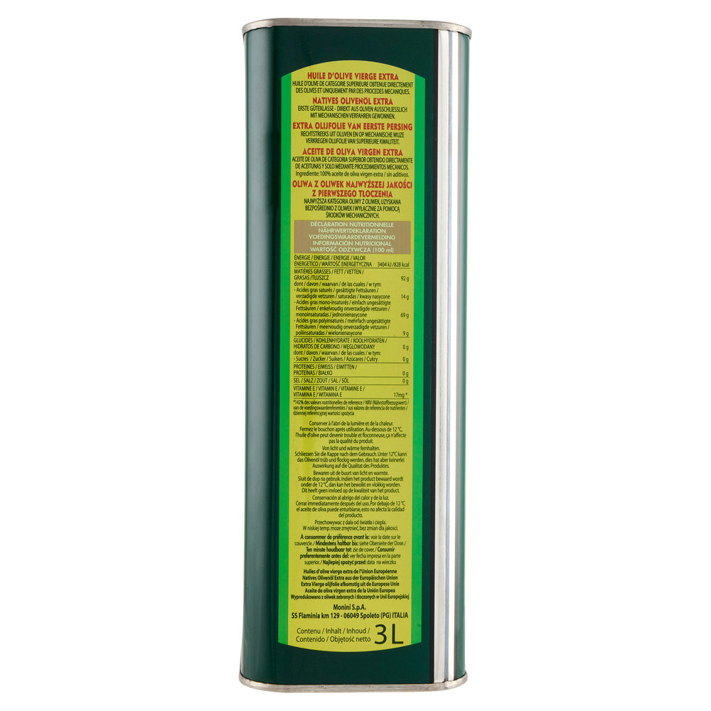 OLIO EXTRAVERGINE MONINI L 3 - 4