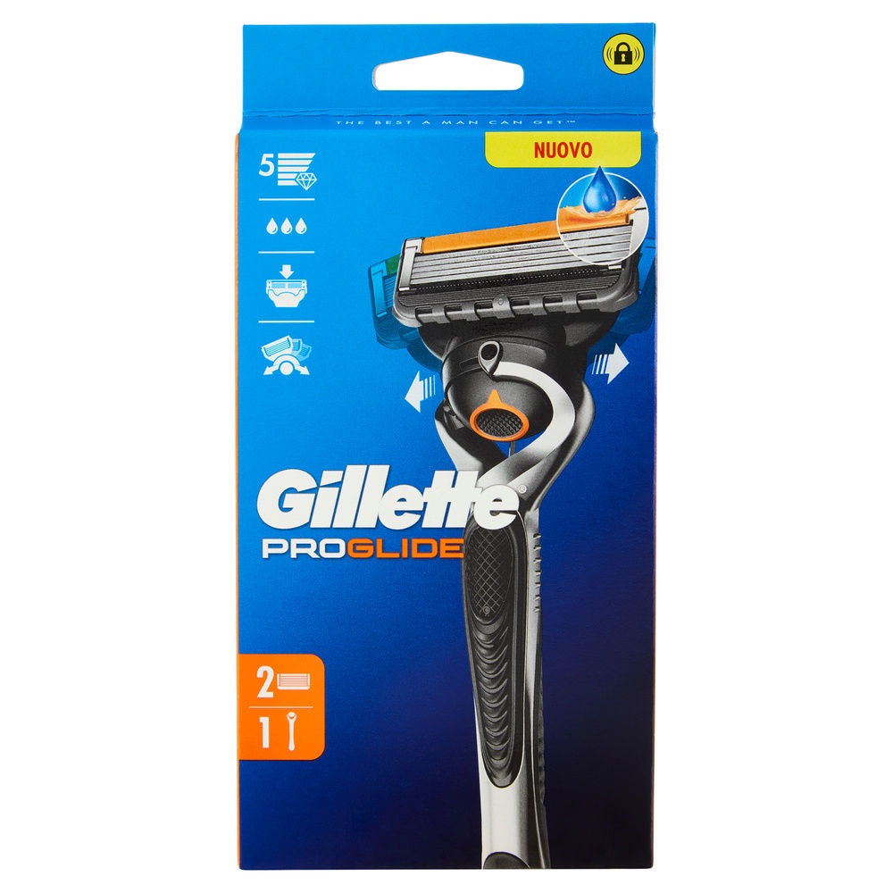 RASOIO GILLETTE PROGLIDE RASOIO+2LAME PZ.1 - 1