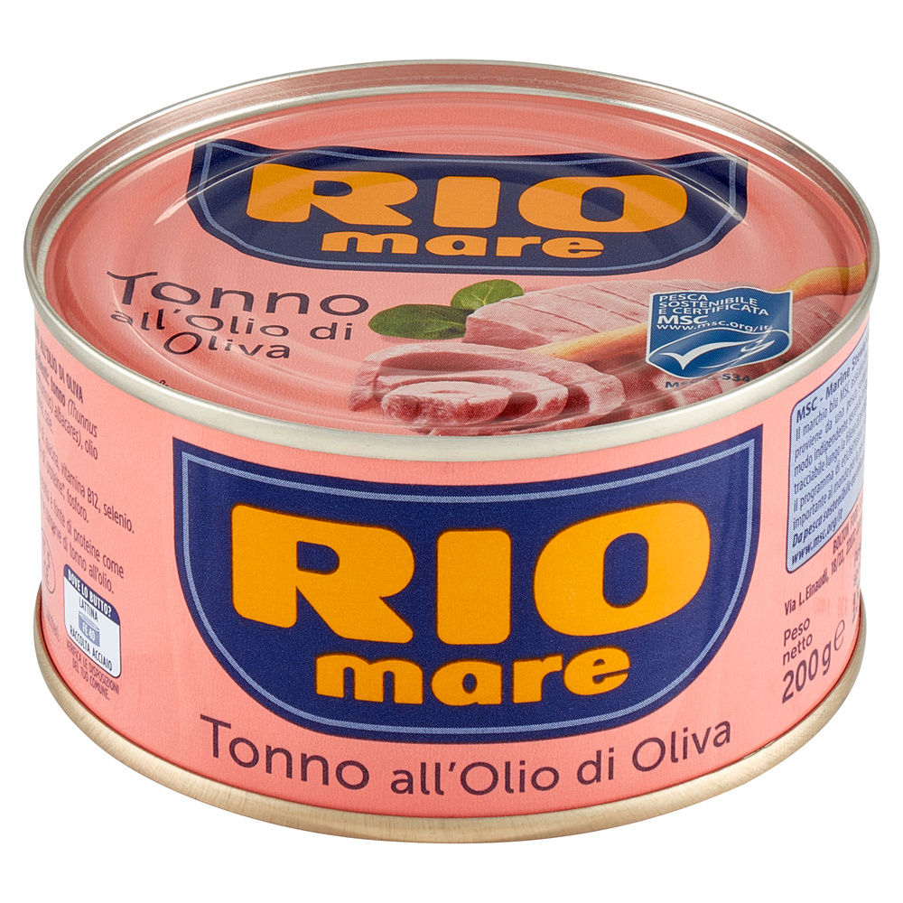 TONNO RIO MARE IN OLIO D'OLIVA LATTINA G 200 - 6