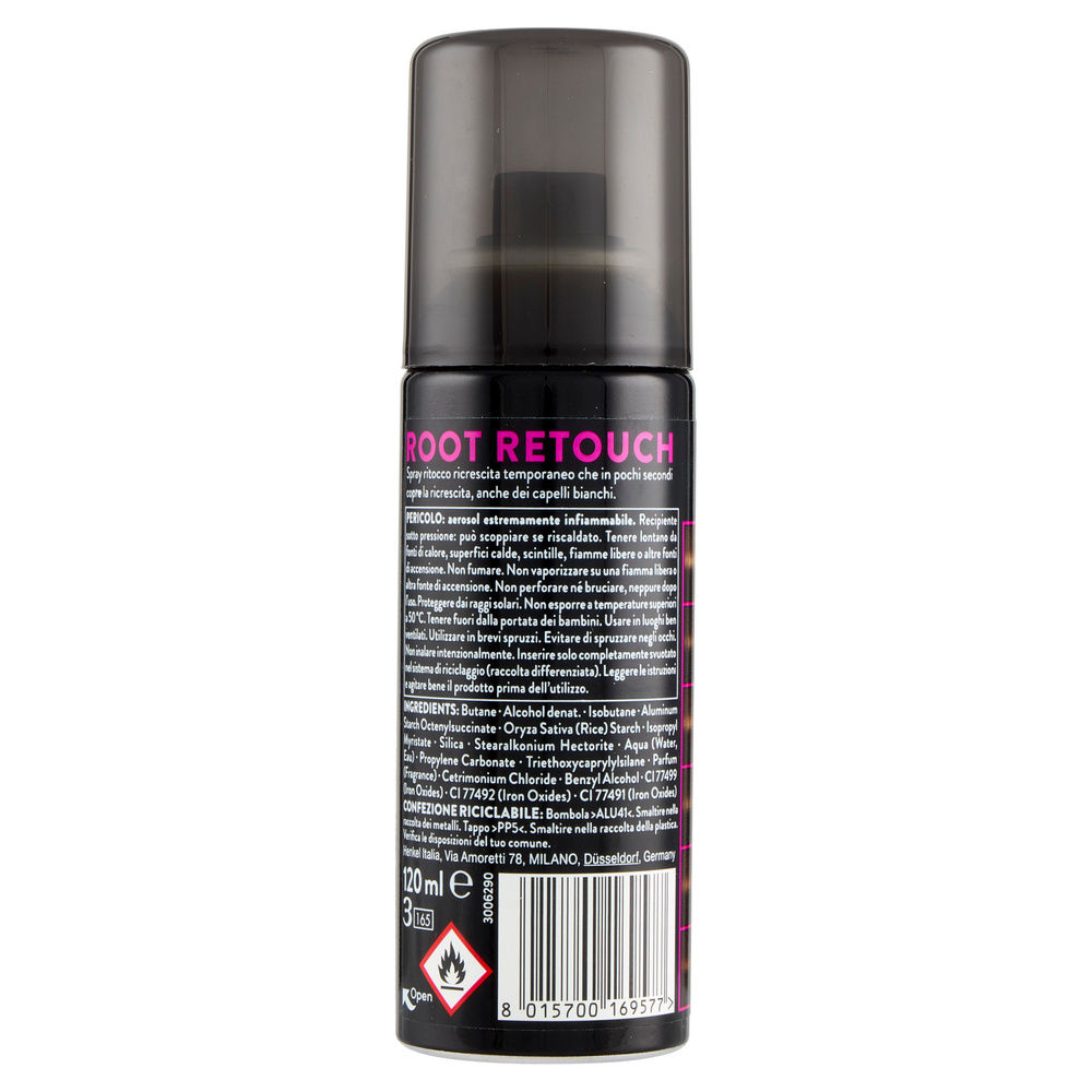 RITOCCO PERMANENTE SPRAY SYOSS ROOT RETOUCH CASTANO ML 120 - 6