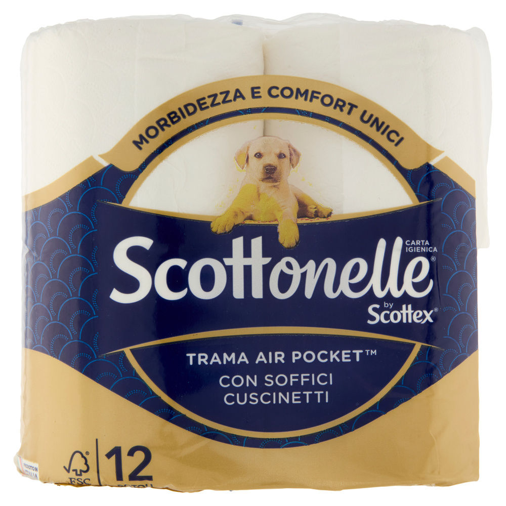 CARTA IGIENICA SCOTTONELLE ROTOLI PZ.12 - 1
