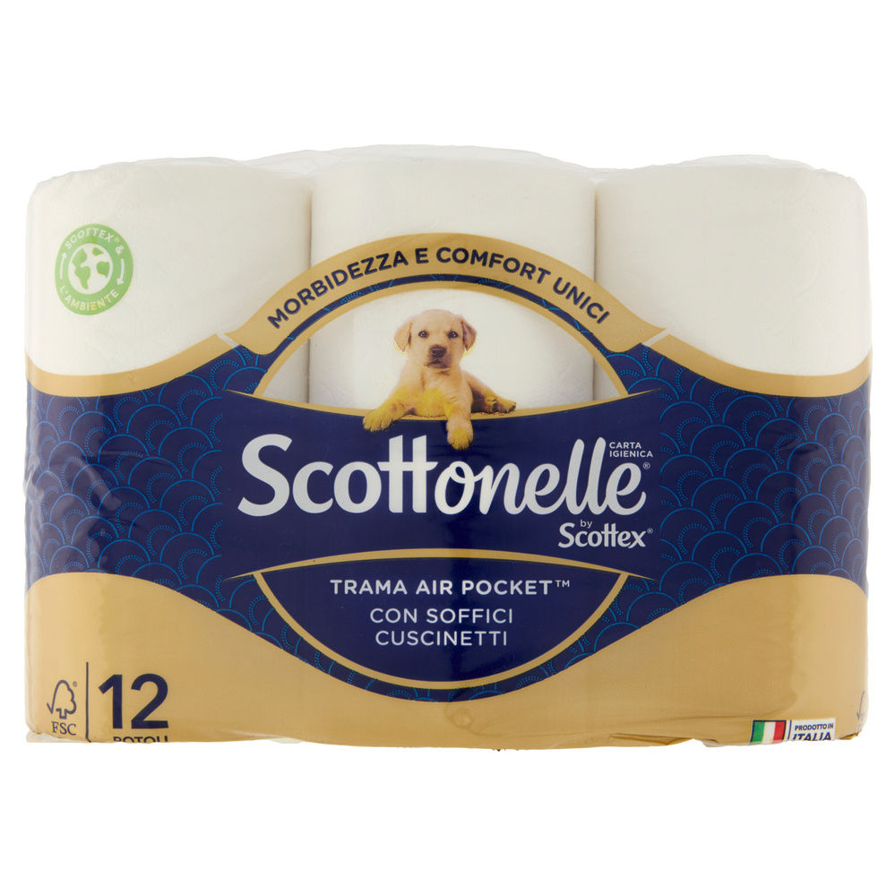 CARTA IGIENICA SCOTTONELLE ROTOLI PZ.12 - 7