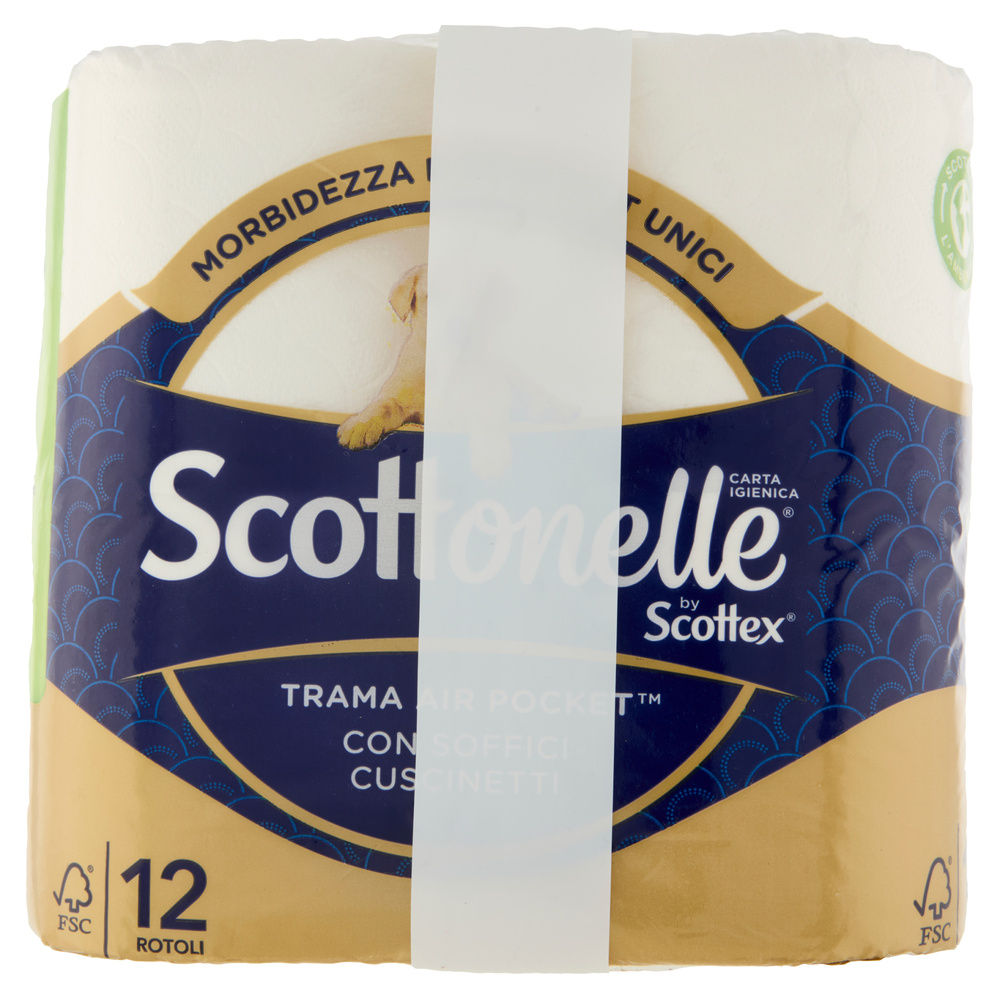 CARTA IGIENICA SCOTTONELLE ROTOLI PZ.12 - 4