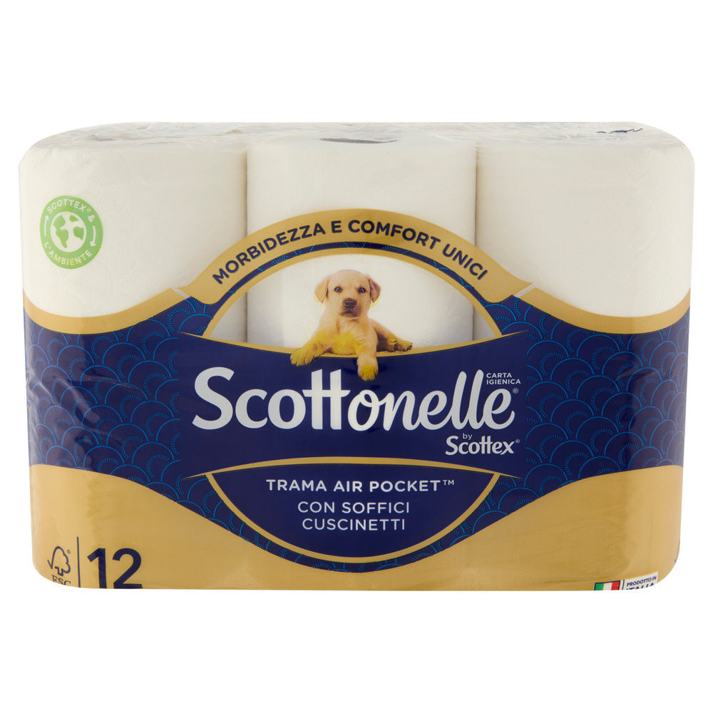 CARTA IGIENICA SCOTTONELLE ROTOLI PZ.12 - 3