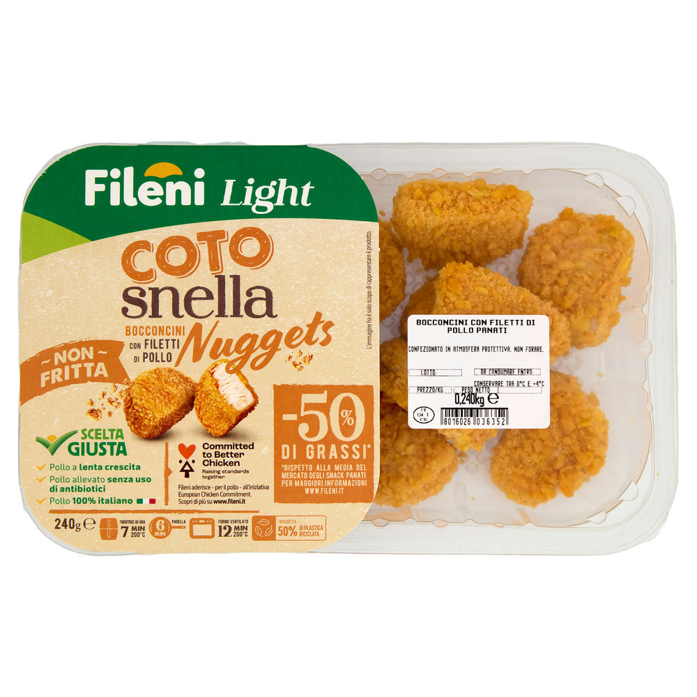 NUGGETS COTOSNELLA FILENI ATP 240 G - 6