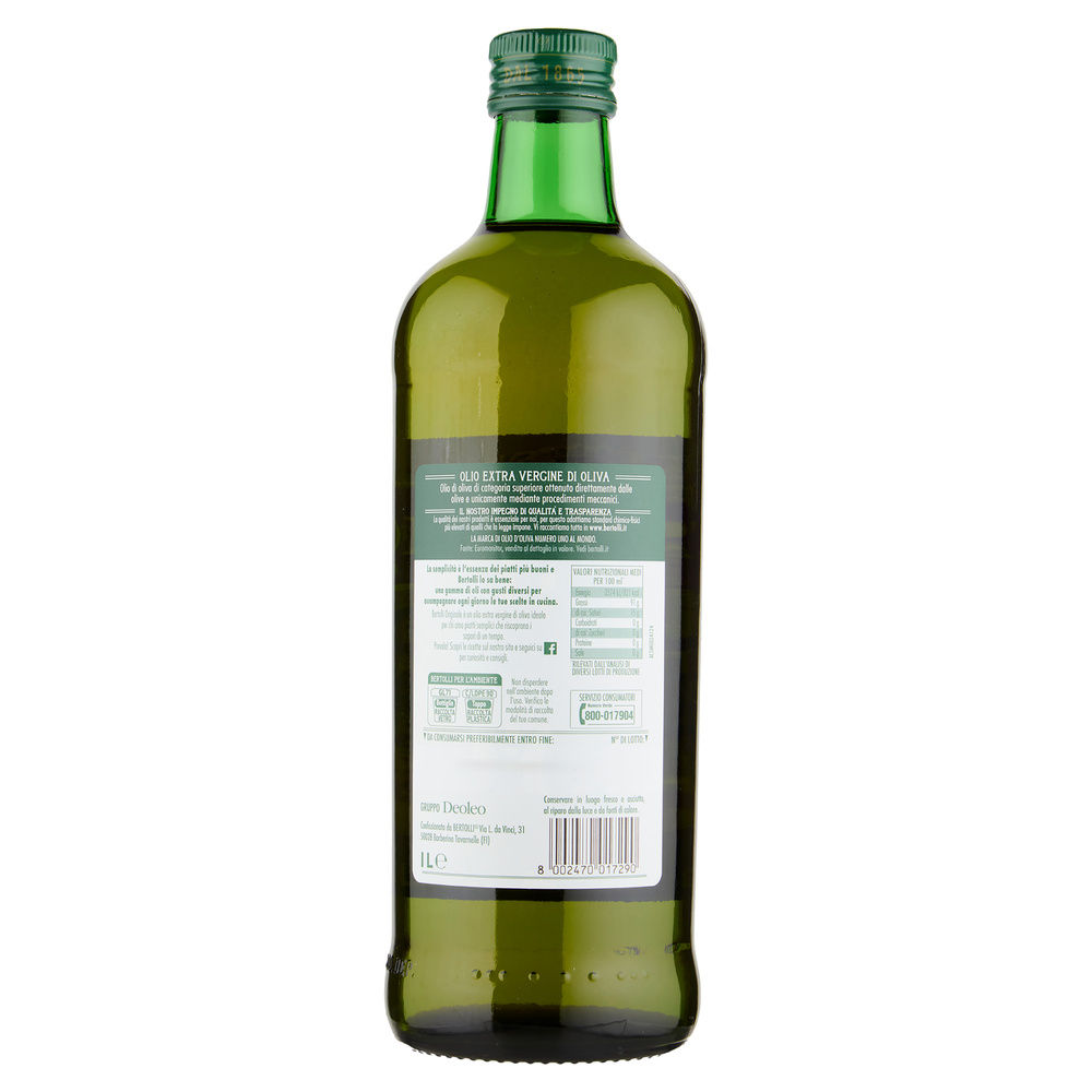 OLIO EXTRA VERGINE BERTOLLI ORIGINALE BOTTIGLIA LT.1 - 4