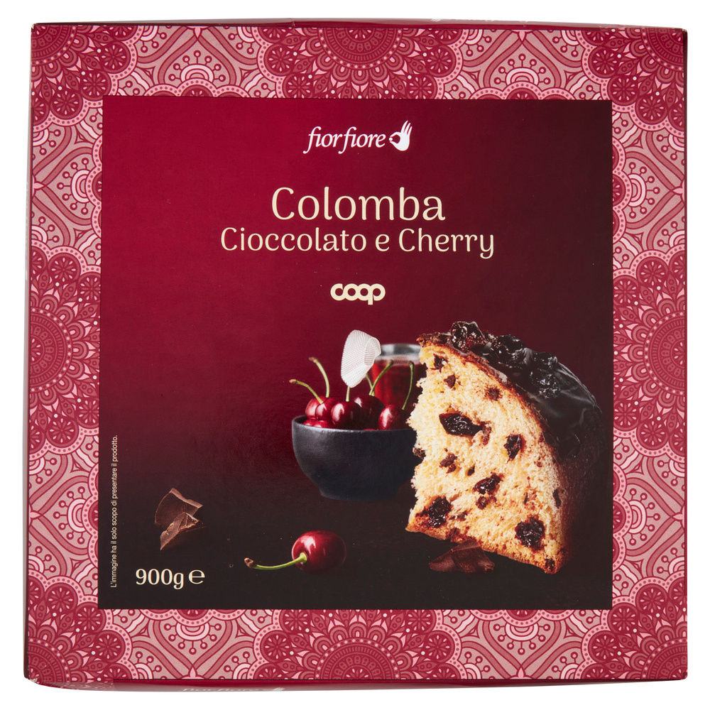 COLOMBA CIOCCOLATO E CHERRY FIOR FIORE COOP G 900 - 4