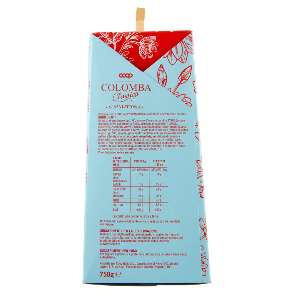 COLOMBA S/LATTOSIO COOP G 750 - 11