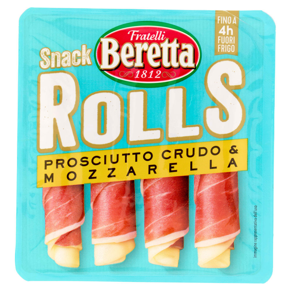 SNACK ROLLS PROSCIUTTO CRUDO E MOZZARELLA BERETTA G 60 - 6