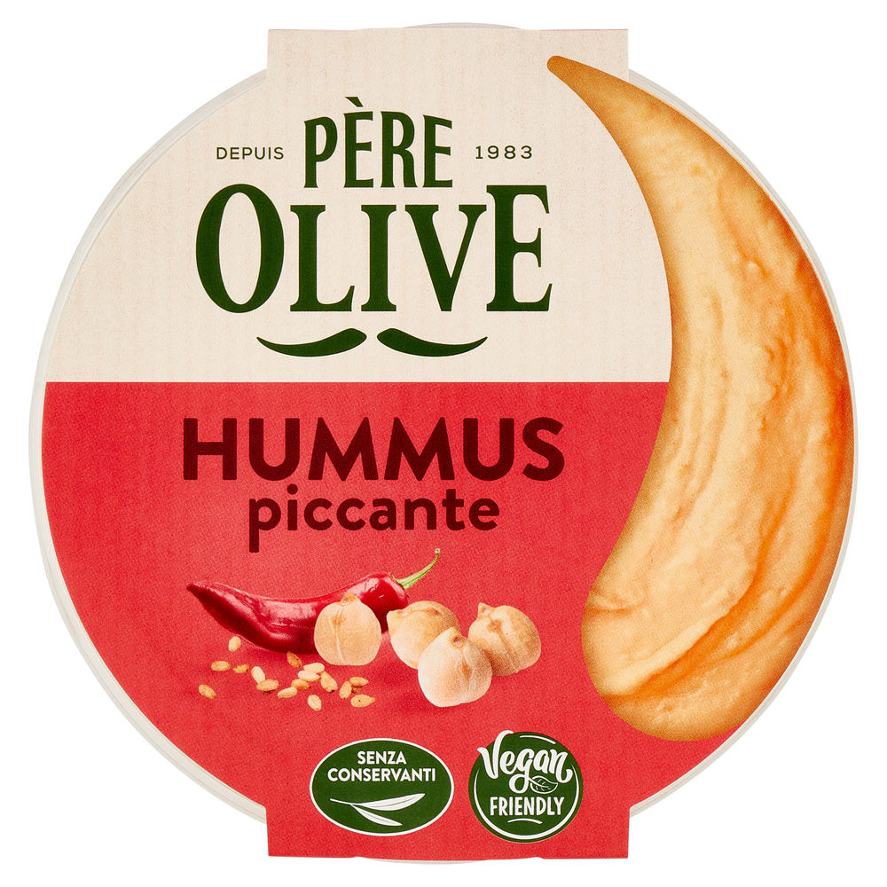 HUMMUS PICCANTE PÈRE OLIVE  G 150 - 0