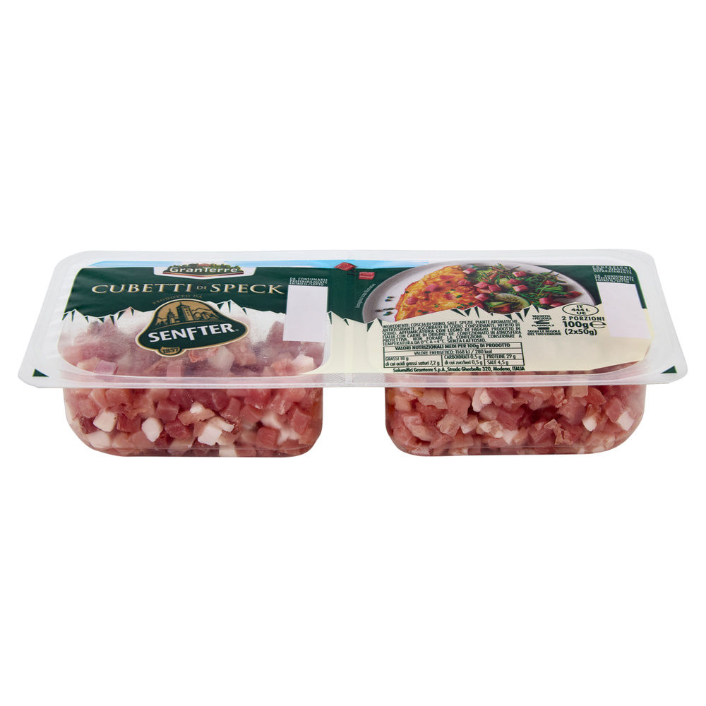 CUBETTI DI SPECK SENFTER G 100 - 7