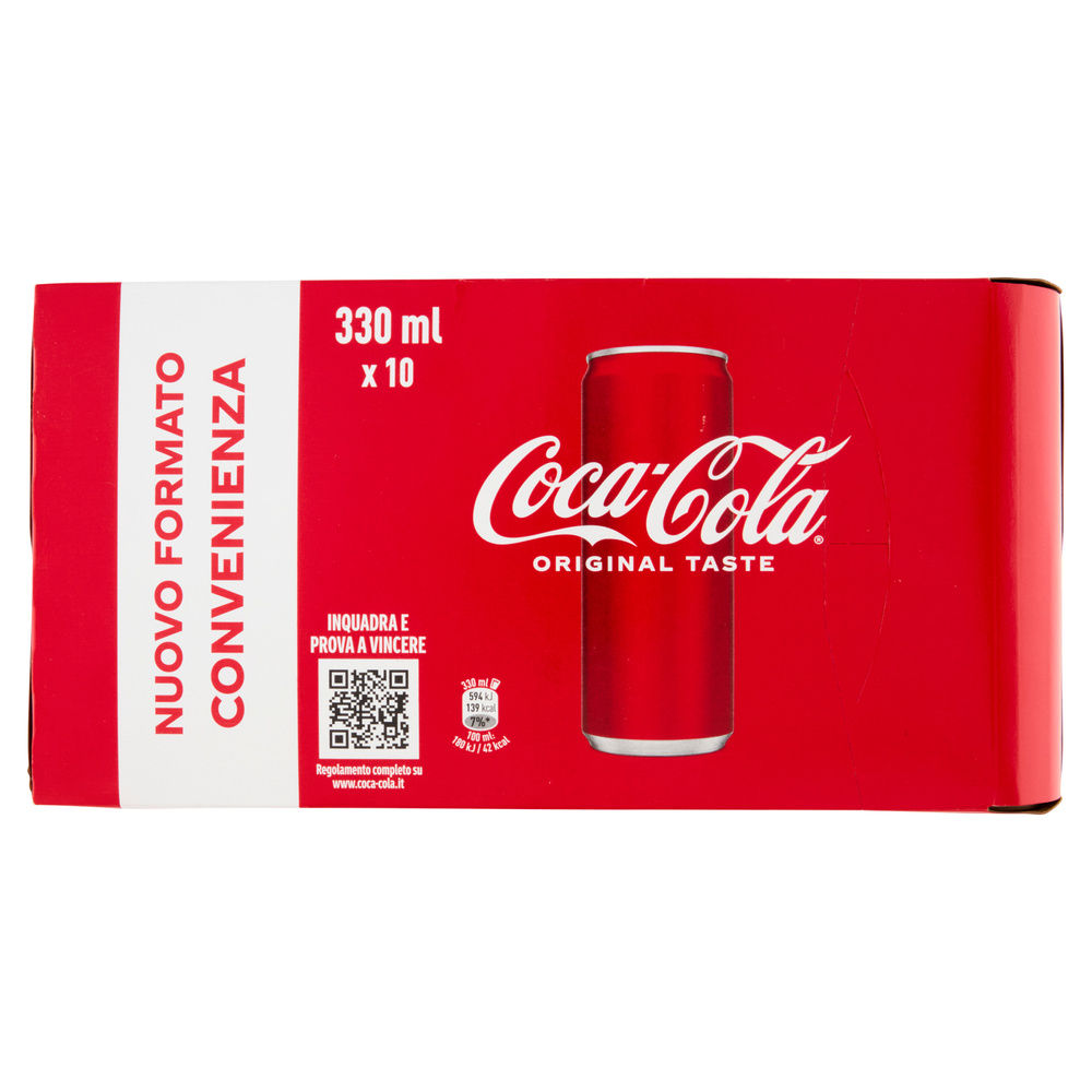 COCA COLA CLUSTER LATTINA ML 330 X 10 - 2