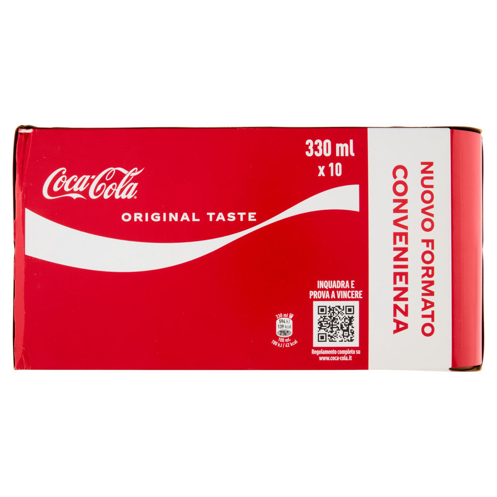 COCA COLA CLUSTER LATTINA ML 330 X 10 - 4