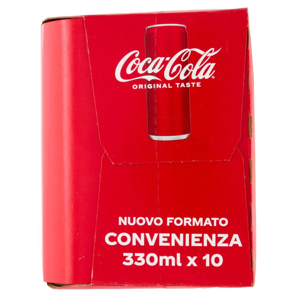 COCA COLA CLUSTER LATTINA ML 330 X 10 - 5