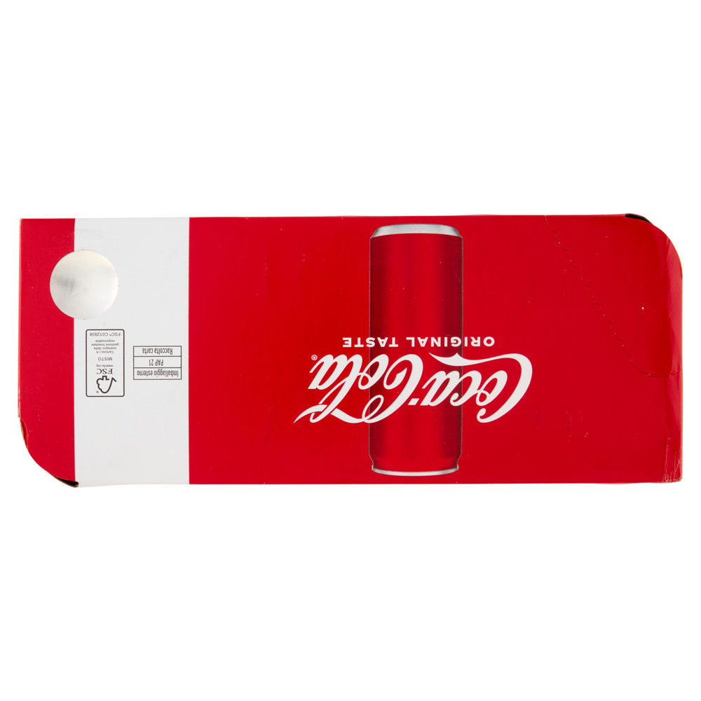 COCA COLA CLUSTER LATTINA ML 330 X 10 - 7