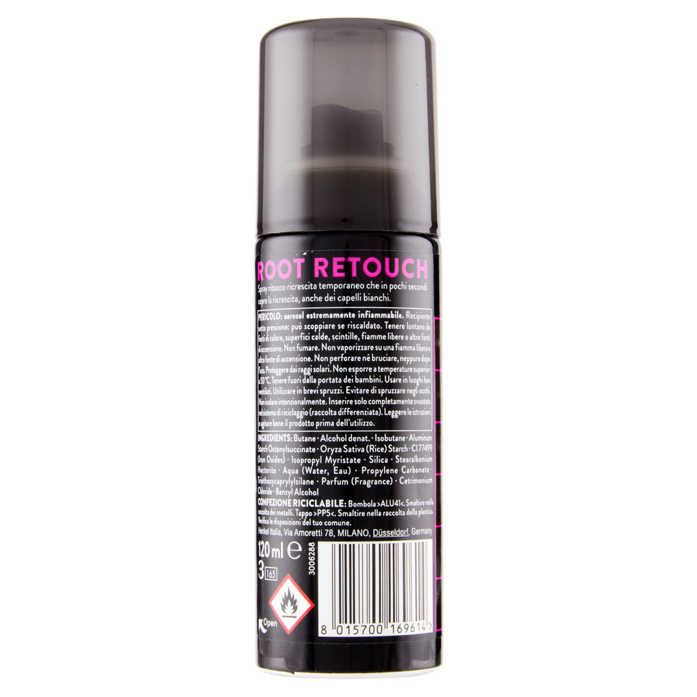 RITOCCO PERMANENTE SPRAY SYOSS ROOT RETOUCH NERO ML 120 - 4