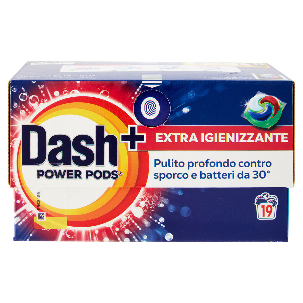 DETERSIVO LAVATRICE DASH POWER PODS 19LAV IGIENIZZANTE KG 0,4427 - 7
