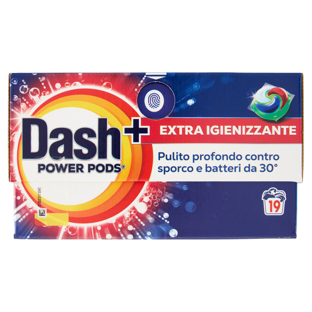 DETERSIVO LAVATRICE DASH POWER PODS 19LAV IGIENIZZANTE KG 0,4427 - 6