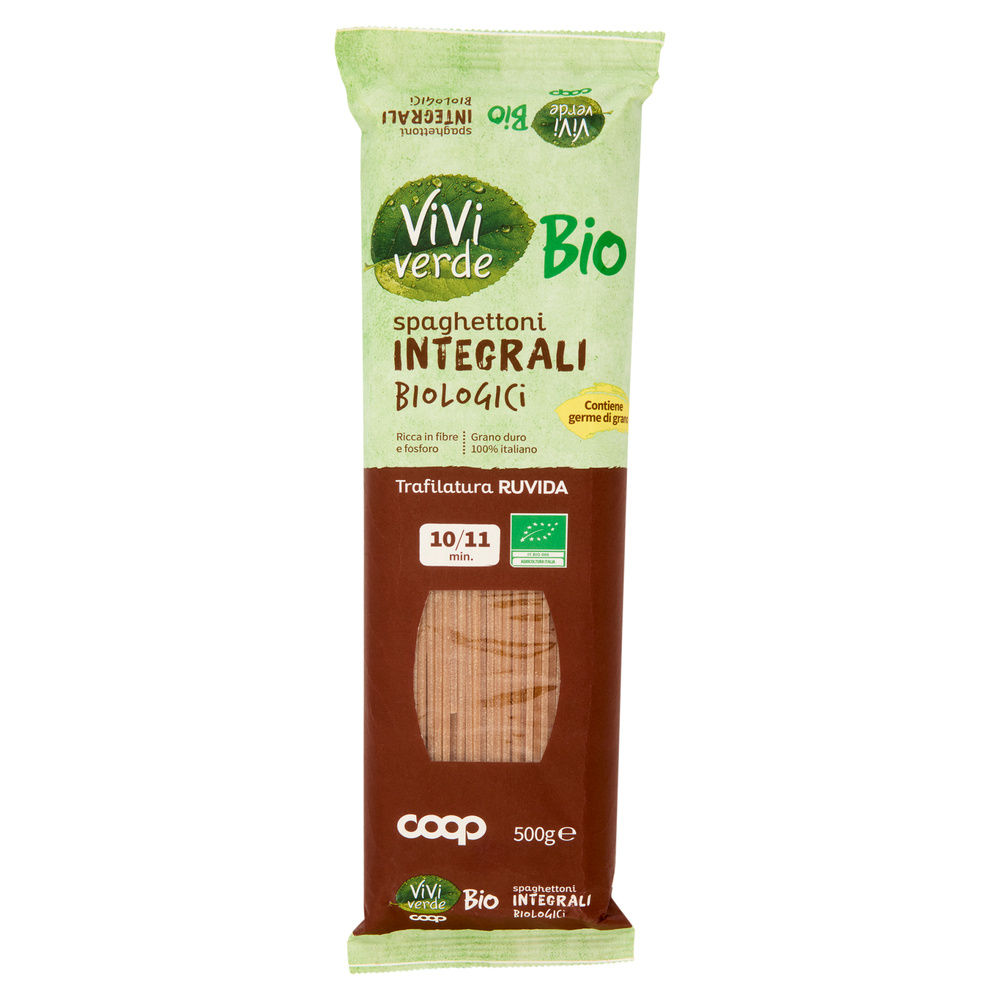 PASTA DI SEMOLA SPAGHETTONI INTEGRALI VIVIVERDE COOP G 500 - 7