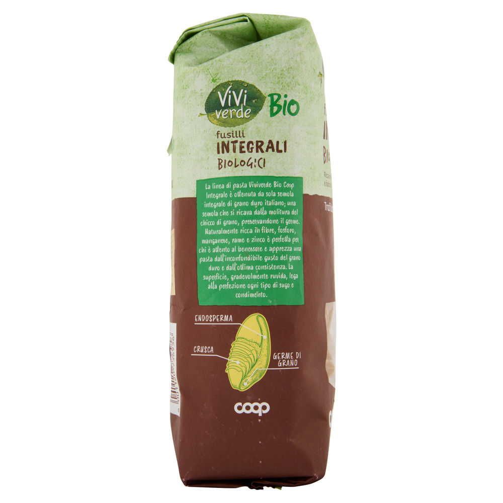 PASTA DI SEMOLA FUSILLI INTEGRALI VIVIVERDE COOP G 500 - 6