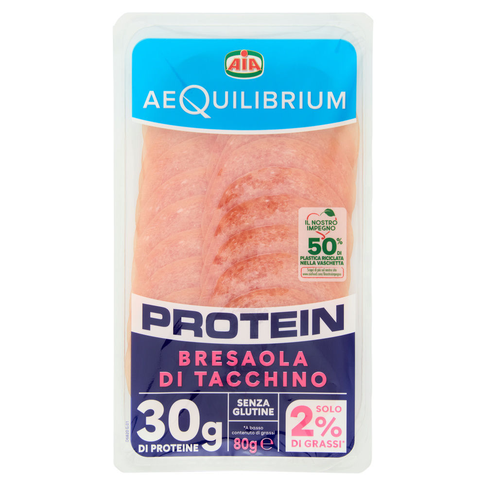 BRESAOLA DI TACCHINO PROTEIN AEQUILIBRIUM G 80 - 0