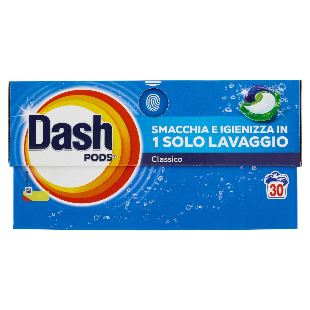 DETERSIVO LAVATRICE DASH PODS BASE 30LAV REGOLARE KG 0,543 - 0
