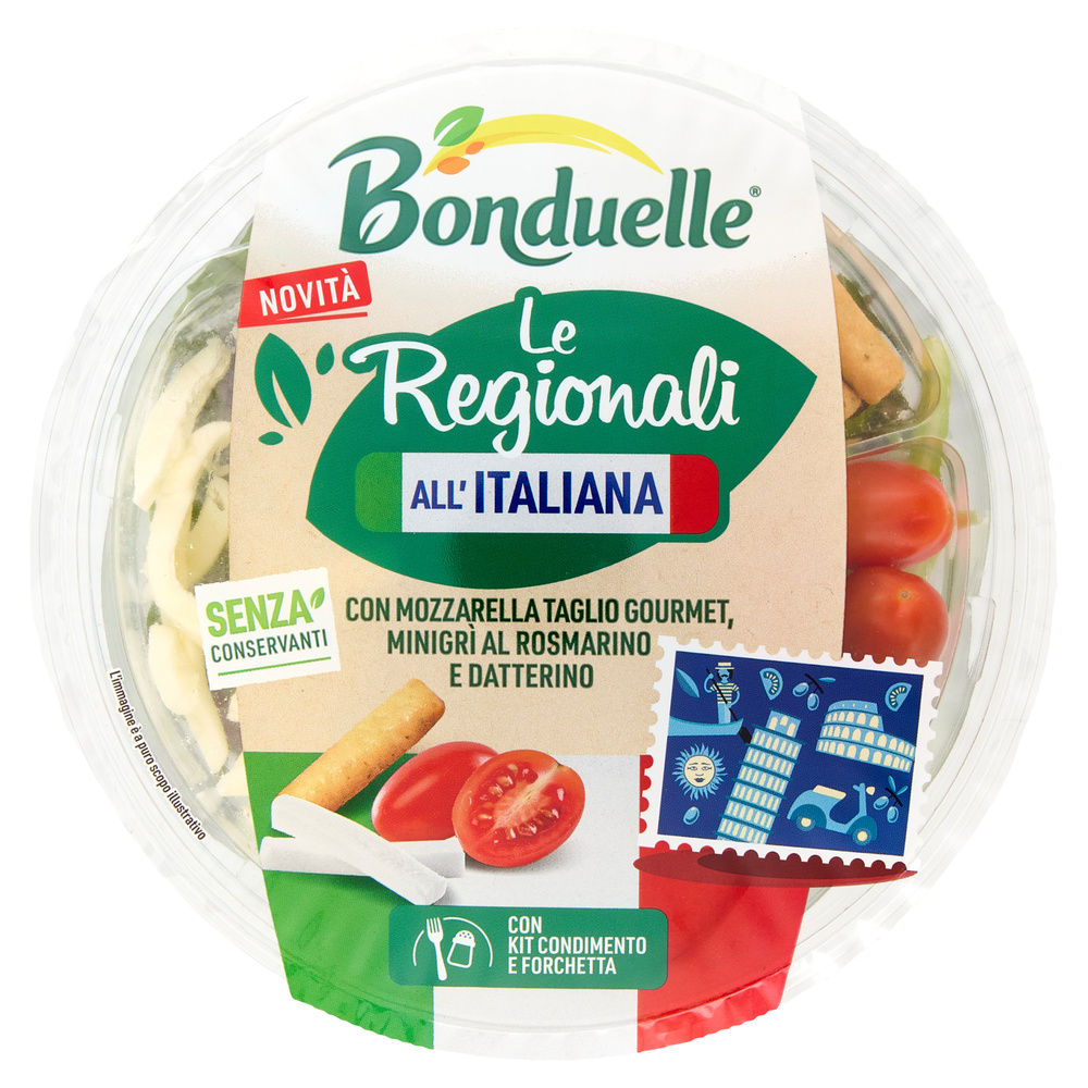 LE REGIONALI RICETTA ALL'ITALIANA BONDUELLE CIOT. G 130 - 6