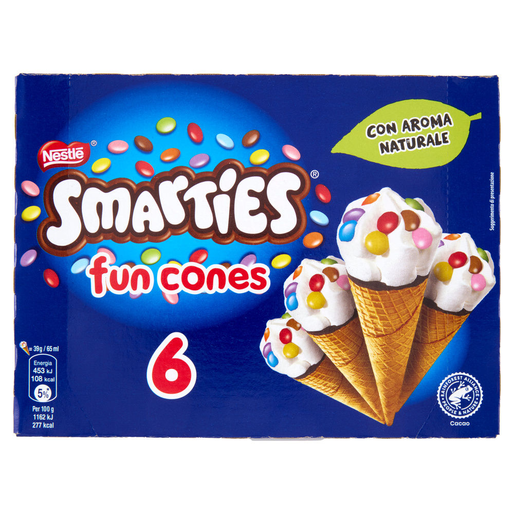SMARTIES FUN CONES X6 G 234 - 6