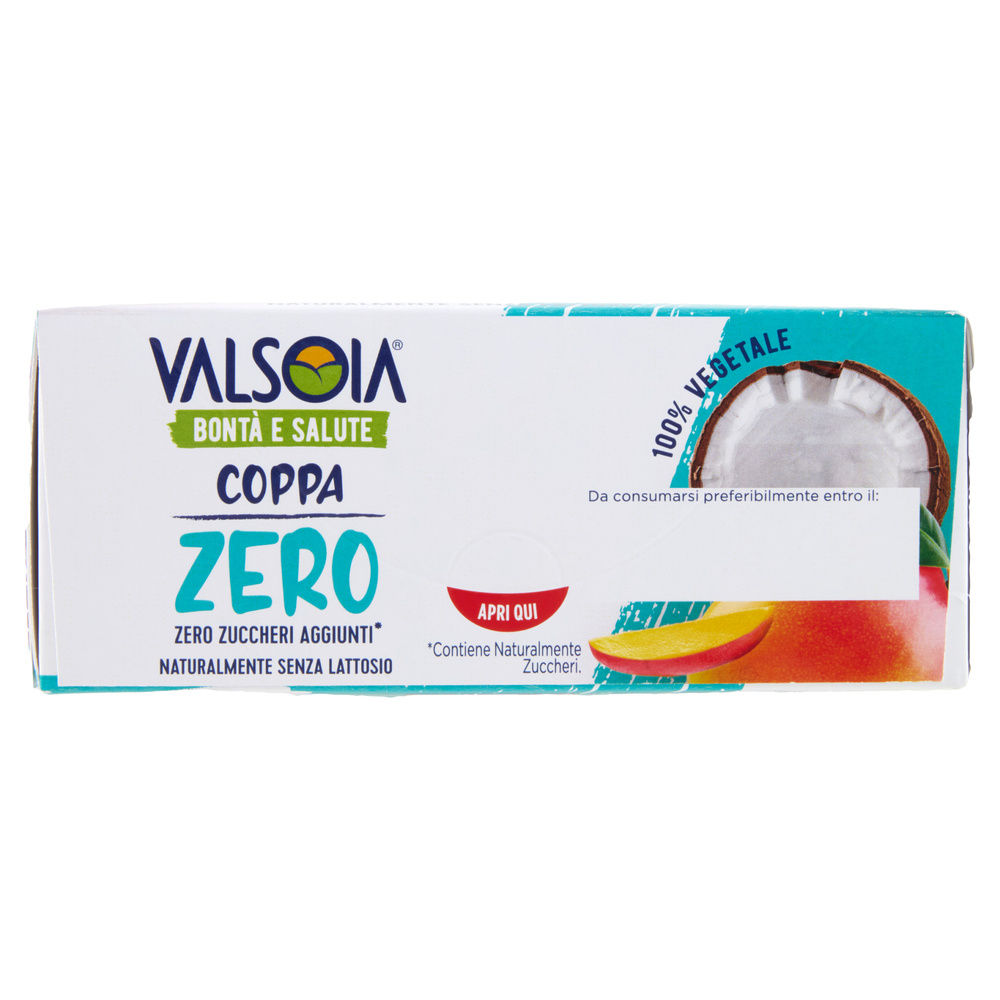 GELATO 100% VEGETALE COPPE MANGO COCCO ZERO X4 VALSOIA G 280 - 1
