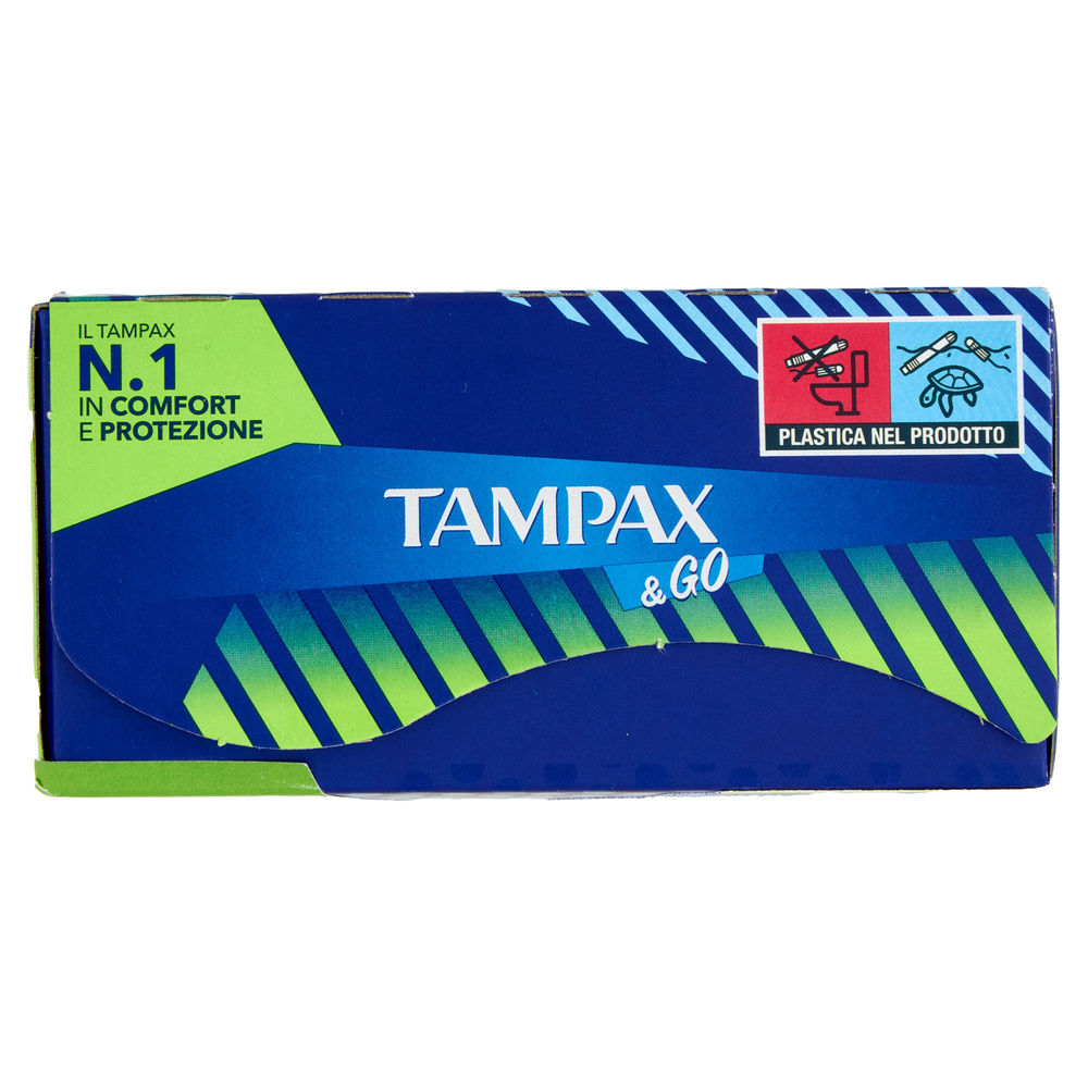 ASSORBENTI INTERNI TAMPAX &GO SUPER PZ.18 - 6