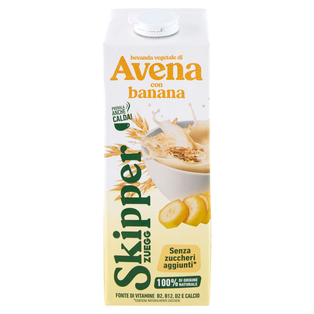 BEVANDA VEGETALE AVENA CON BANANA SKIPPER BRICK L 1 - 7