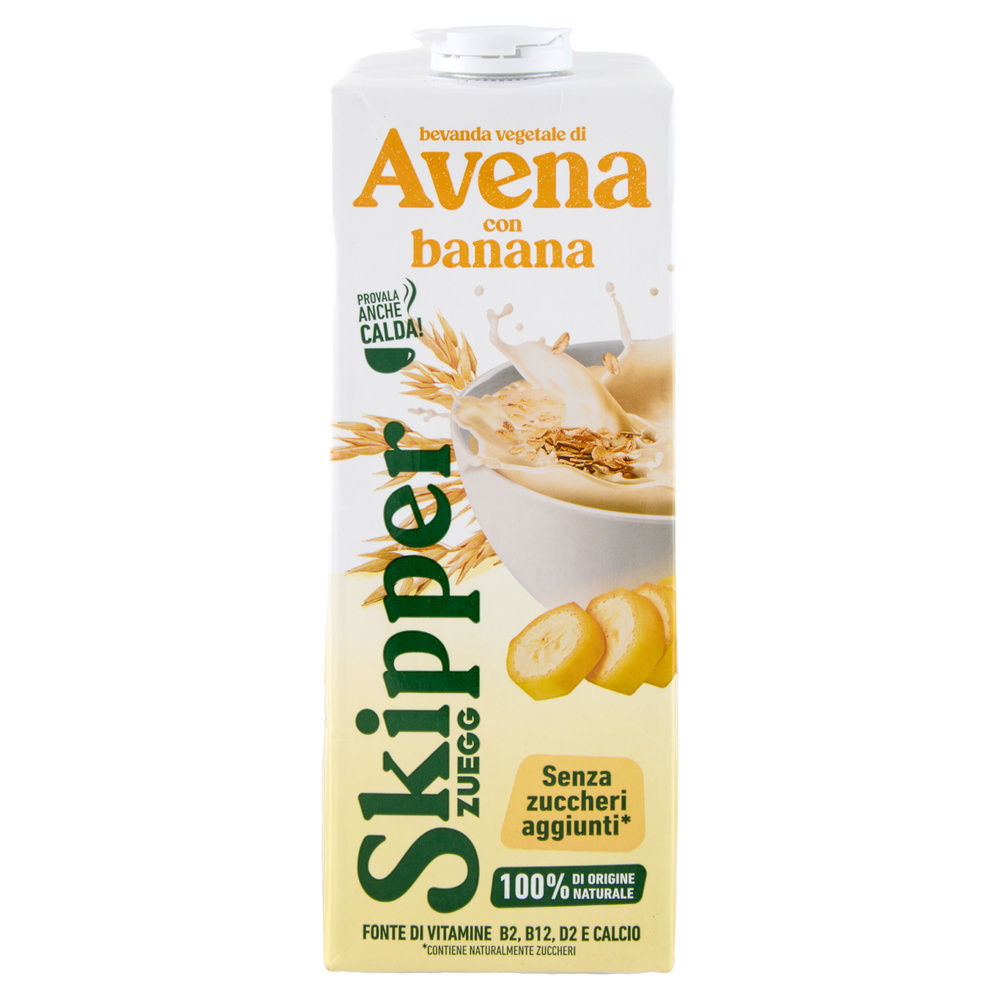 BEVANDA VEGETALE AVENA CON BANANA SKIPPER BRICK L 1 - 6