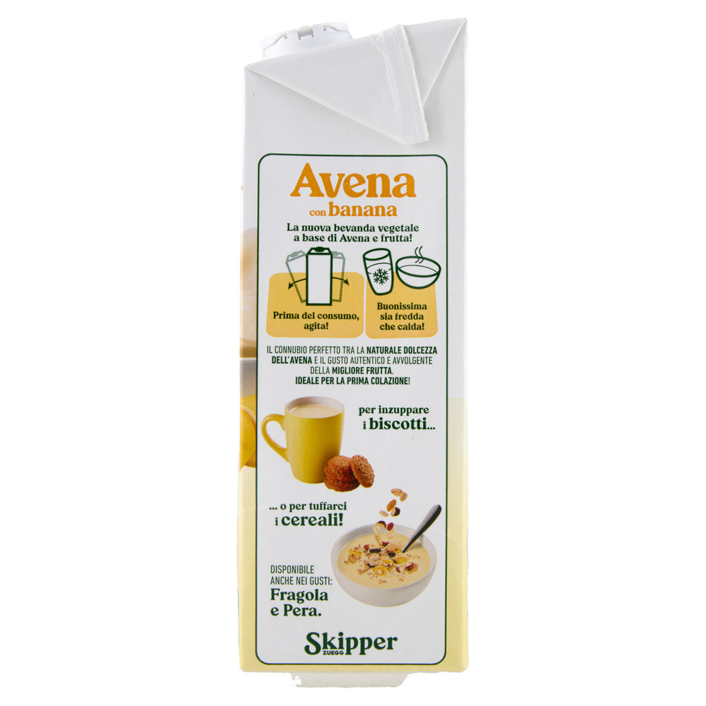 BEVANDA VEGETALE AVENA CON BANANA SKIPPER BRICK L 1 - 3