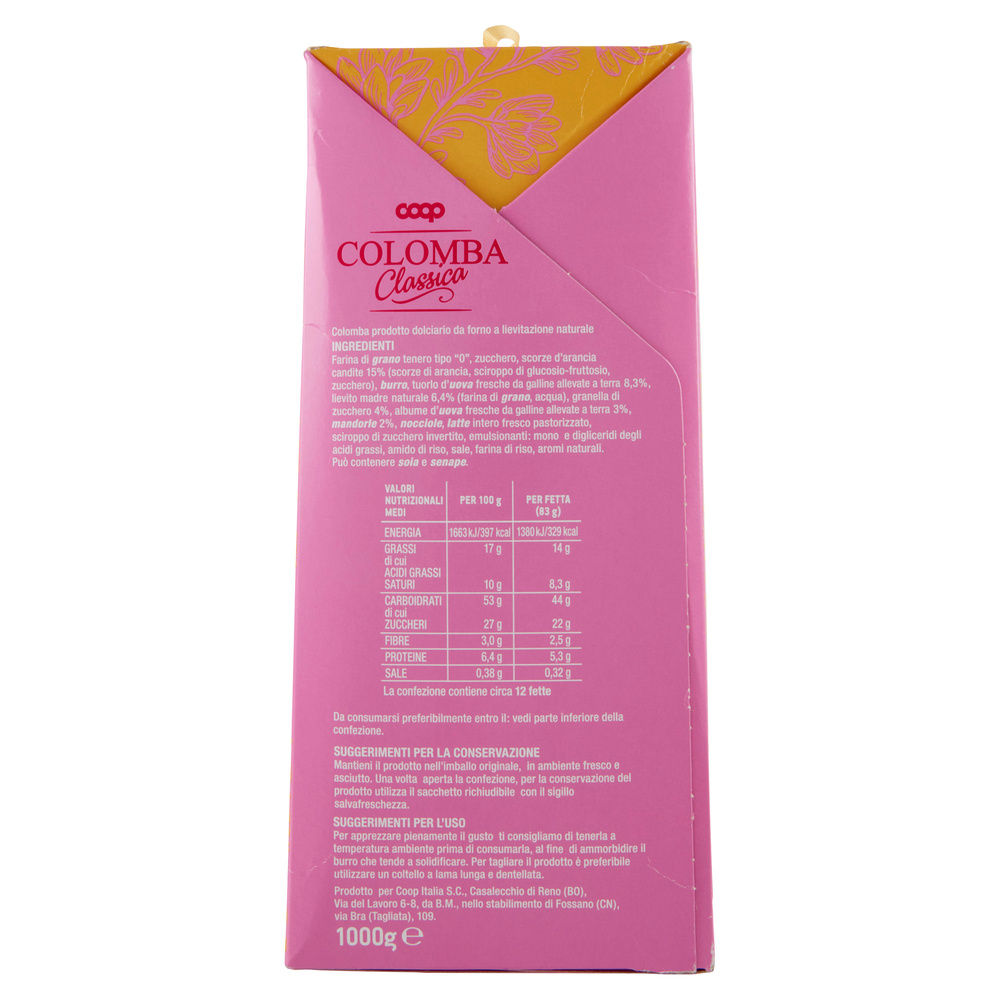 COLOMBA COOP CLASSICA SCATOLA KG.1 - 6