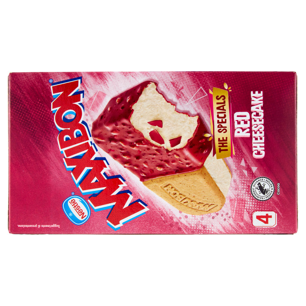 MAXIBON THE SPECIALS RED CHEESECAKE X4 G 228 - 4