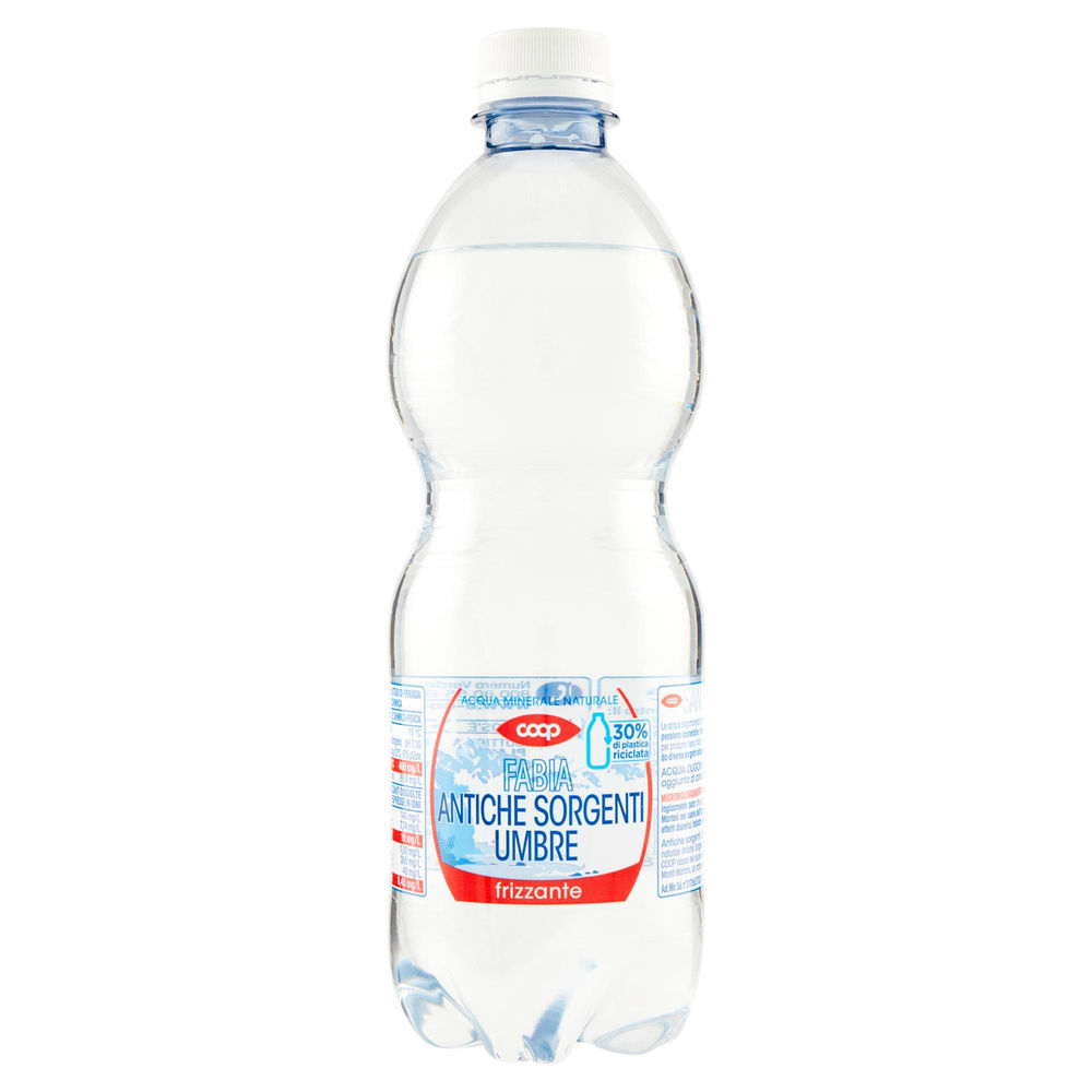 ACQUA MINERALE COOP FRIZZANTE ANTICHE SORGENTI UMBRE FABIA RPET ML.500 - 1