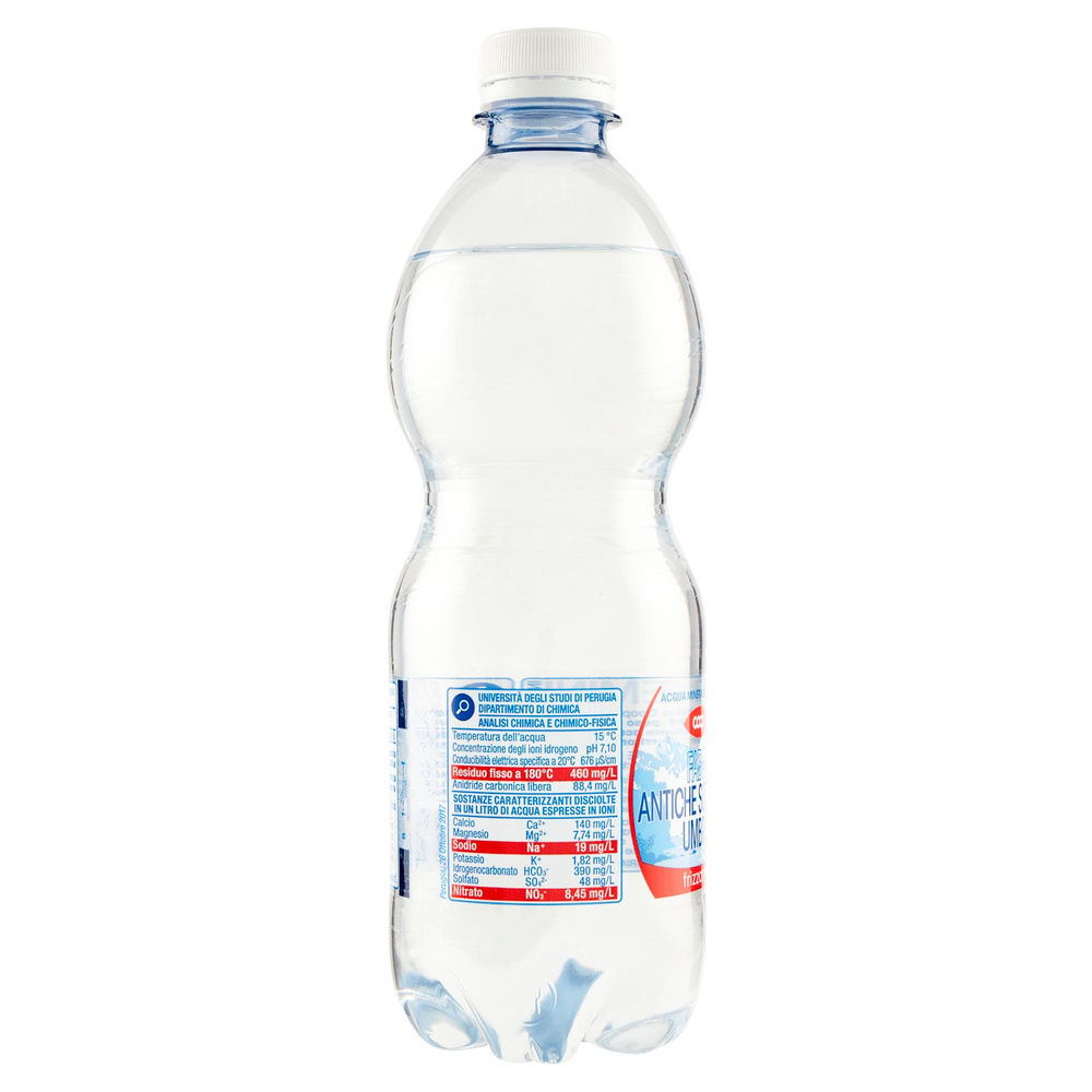 ACQUA MINERALE COOP FRIZZANTE ANTICHE SORGENTI UMBRE FABIA RPET ML.500 - 14