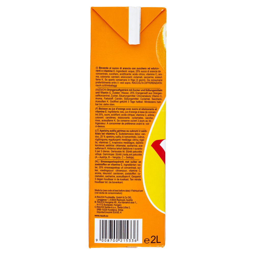 SUCCO DI FRUTTA BRAVO ARANCIA BRICK L 2 - 1