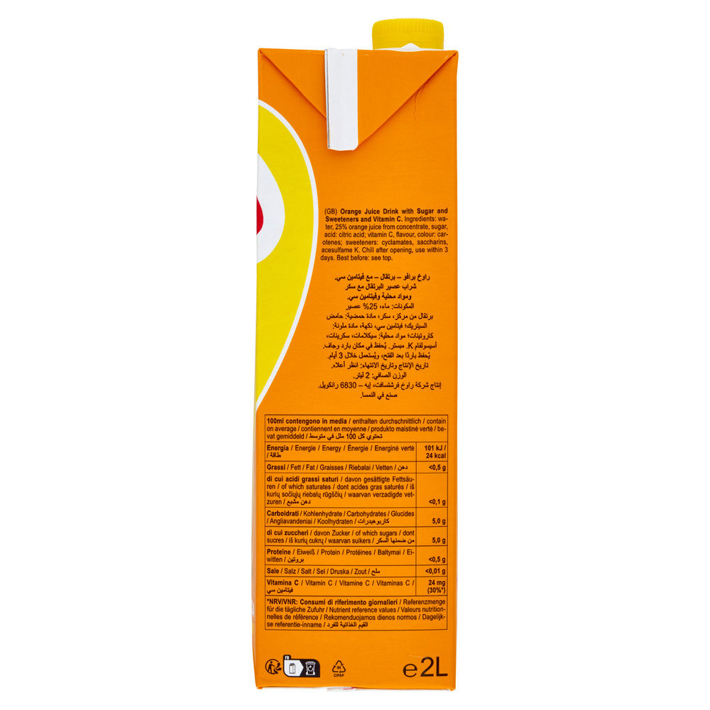 SUCCO DI FRUTTA BRAVO ARANCIA BRICK L 2 - 2