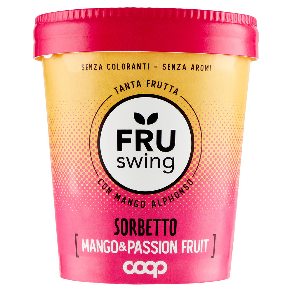SORBETTO MANGO E PASSION FRUIT FRU SWING COOP G 310 - 0
