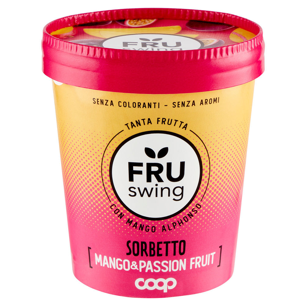 SORBETTO MANGO E PASSION FRUIT FRU SWING COOP G 310 - 1