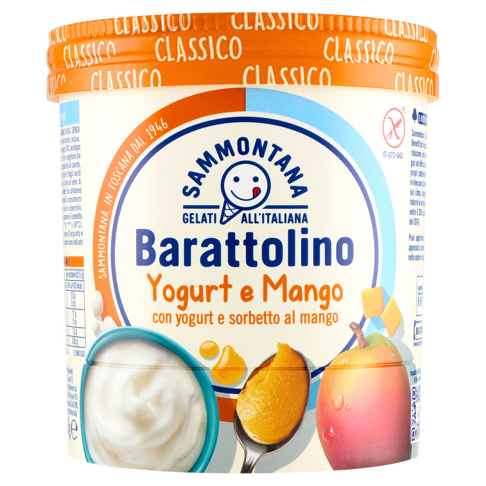 BARATTOLINO CLASSICO YOGURT E MANGO SAMMONTANA G 500 - 0