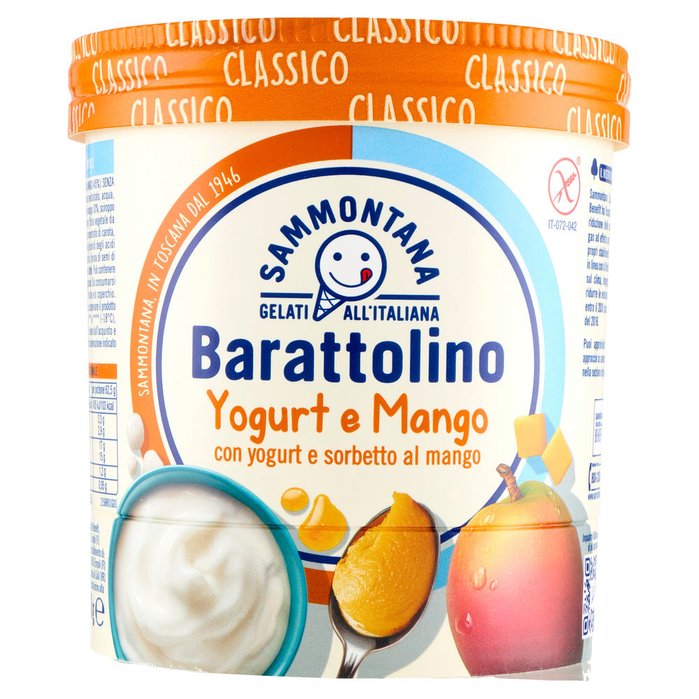 BARATTOLINO CLASSICO YOGURT E MANGO SAMMONTANA G 500 - 3