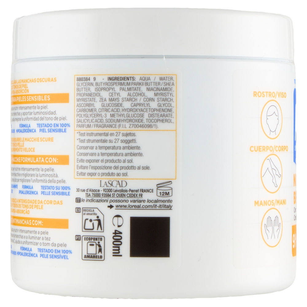 CREMA CORPO MIXA NIACINAMIDE ML 400 - 3