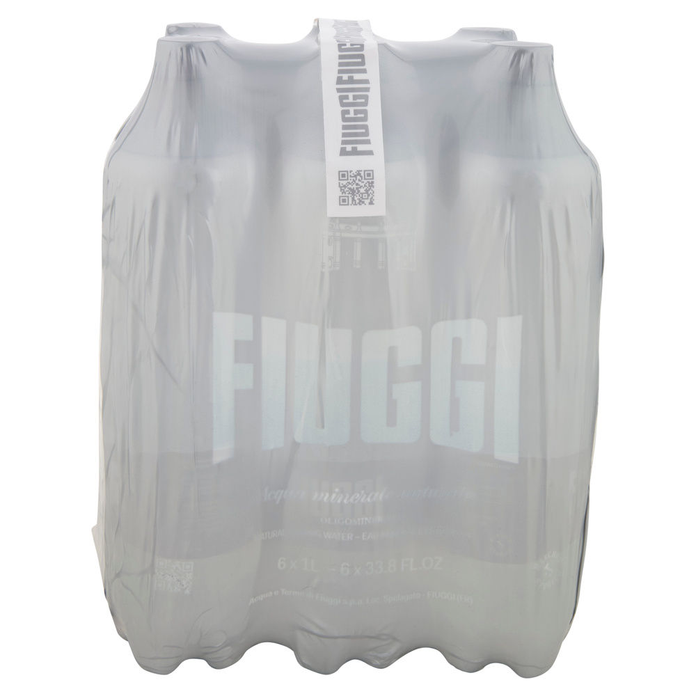 ACQUA MINERALE NATURALE FIUGGI CLUSTER PET L 1 X 6 - 0