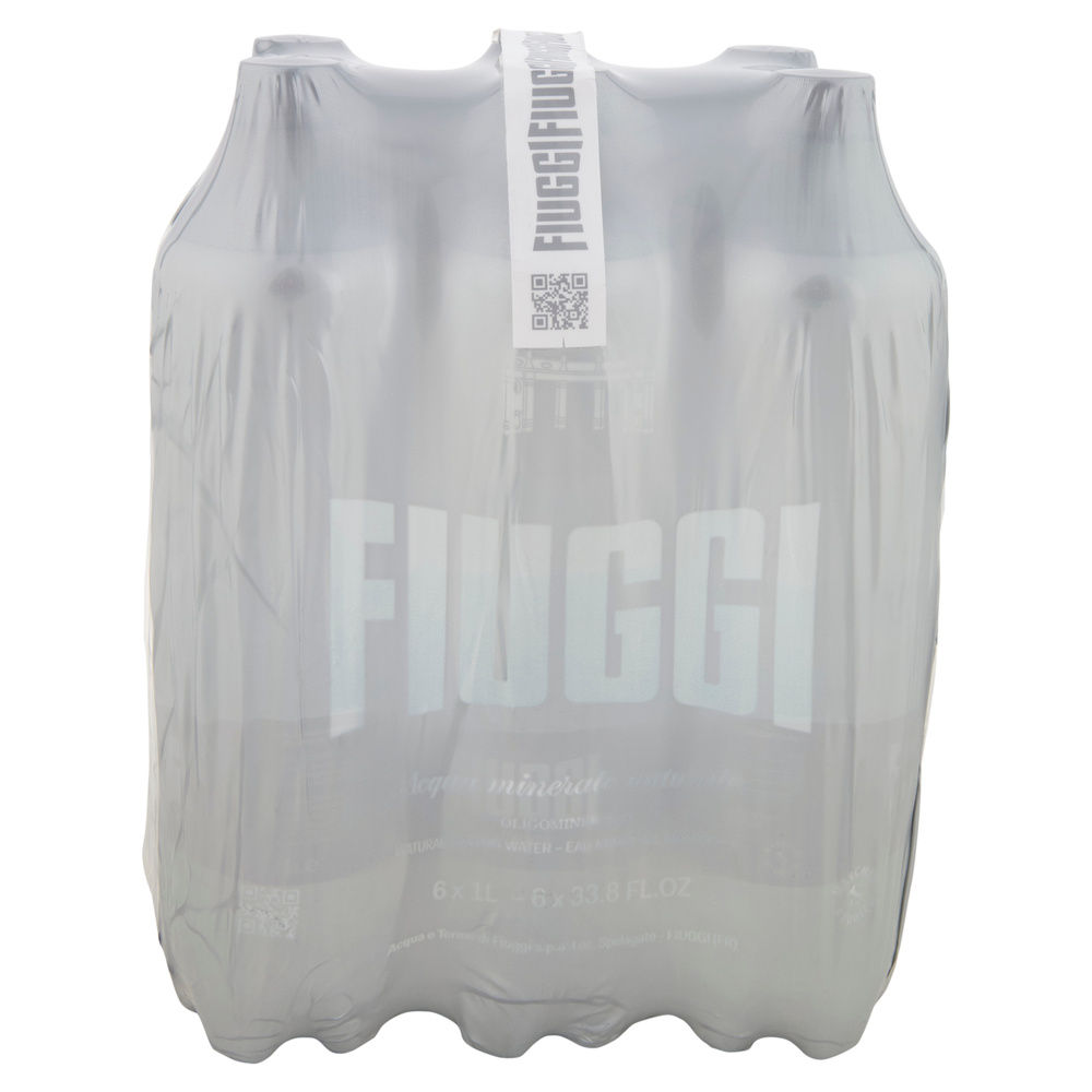ACQUA MINERALE NATURALE FIUGGI CLUSTER PET L 1 X 6 - 1